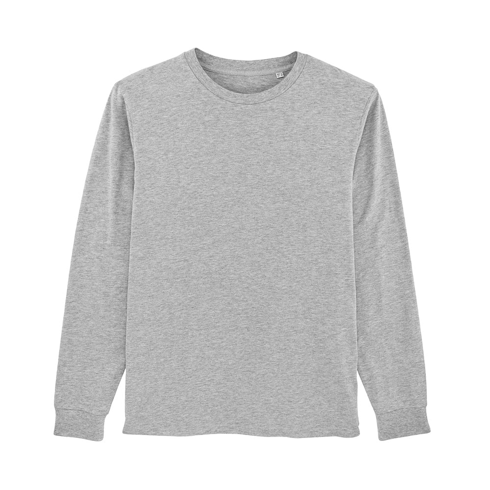 Koszulki T-Shirt - Męski Longsleeve Stanley Shifts Dry - STTM558 - Heather Grey - RAVEN - koszulki reklamowe z nadrukiem, odzież reklamowa i gastronomiczna