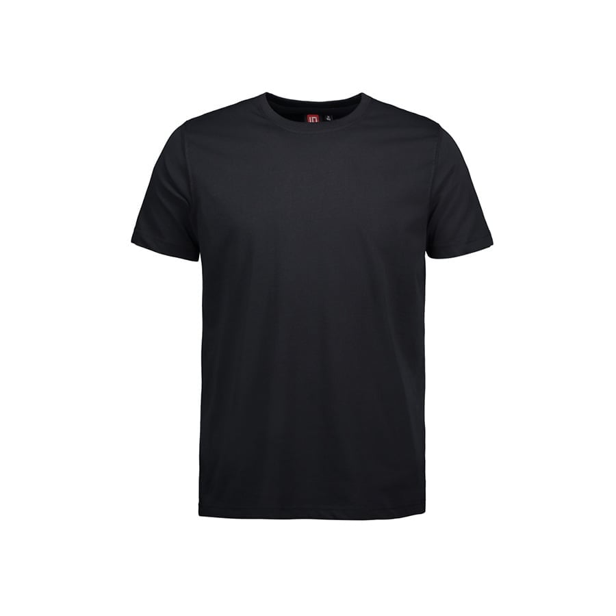 Koszulki T-Shirt - Męski T-shirt T-TIME® w kroju slim - ID Identity 0502 - Black - RAVEN - koszulki reklamowe z nadrukiem, odzież reklamowa i gastronomiczna