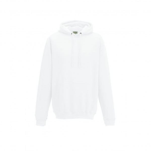 Bluzy - Bluza z kapturem College - Just Hoods JH001 - White - RAVEN - koszulki reklamowe z nadrukiem, odzież reklamowa i gastronomiczna