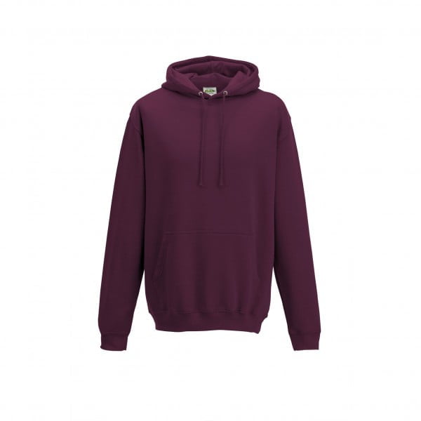 Bluzy - Bluza z kapturem College - Just Hoods JH001 - Burgundy - RAVEN - koszulki reklamowe z nadrukiem, odzież reklamowa i gastronomiczna