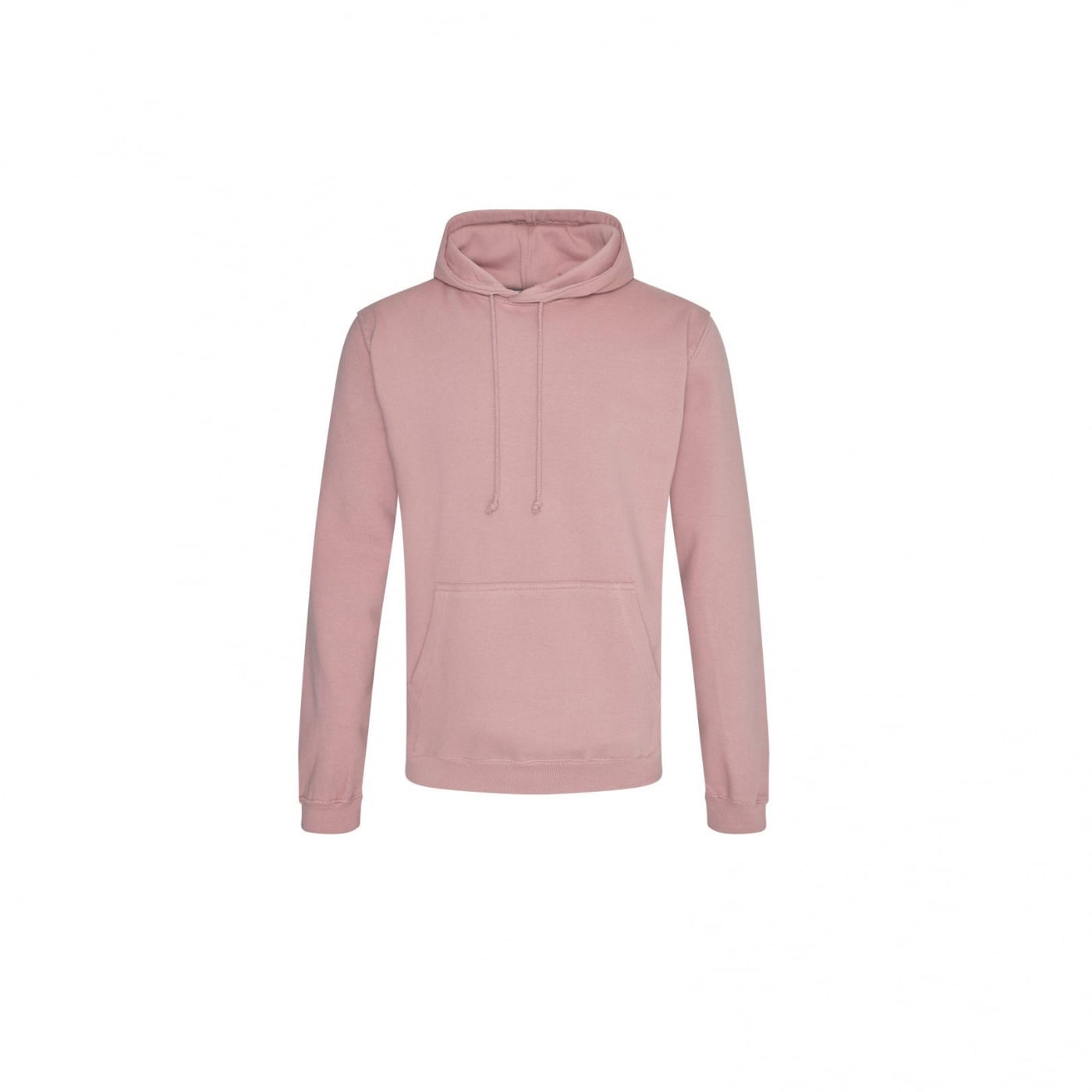 Bluzy - Bluza z kapturem College - Just Hoods JH001 - Dusty Pink - RAVEN - koszulki reklamowe z nadrukiem, odzież reklamowa i gastronomiczna