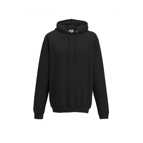 Bluzy - Bluza z kapturem College - Just Hoods JH001 - Jet Black - RAVEN - koszulki reklamowe z nadrukiem, odzież reklamowa i gastronomiczna