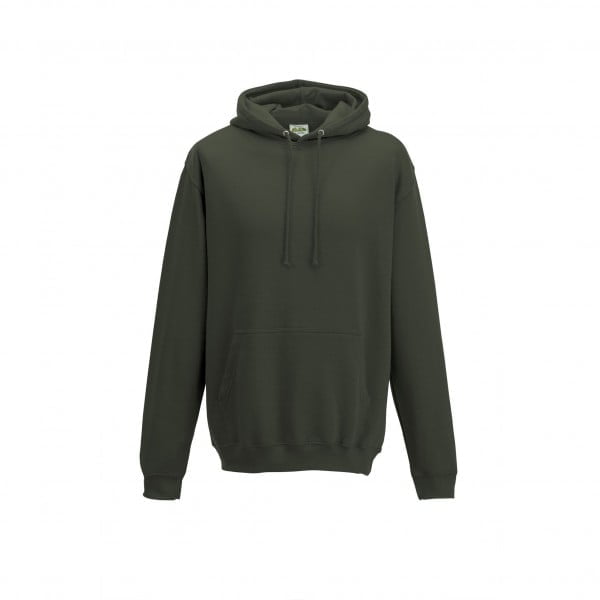 Bluzy - Bluza z kapturem College - Just Hoods JH001 - Olive Green - RAVEN - koszulki reklamowe z nadrukiem, odzież reklamowa i gastronomiczna