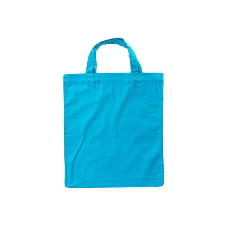 Torby i plecaki - Cotton bag, short handles - XT002 - Light Blue - RAVEN - koszulki reklamowe z nadrukiem, odzież reklamowa i gastronomiczna