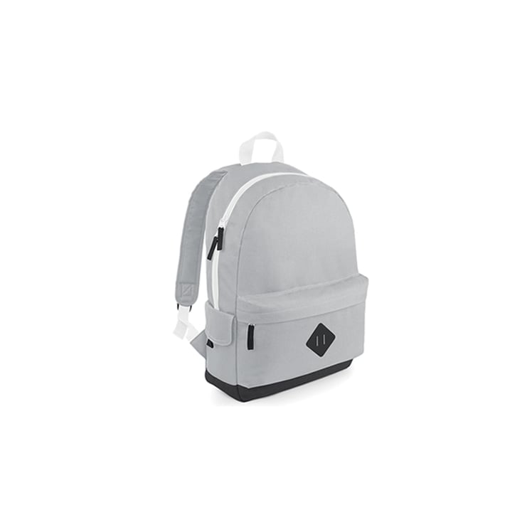 Torby i plecaki - Heritage Backpack - BG825 - Light Grey - RAVEN - koszulki reklamowe z nadrukiem, odzież reklamowa i gastronomiczna