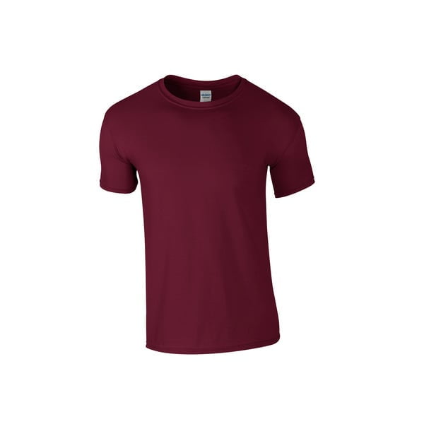 Koszulki T-Shirt - Męska koszulka Softstyle® - Gildan 64000 - Maroon - RAVEN - koszulki reklamowe z nadrukiem, odzież reklamowa i gastronomiczna