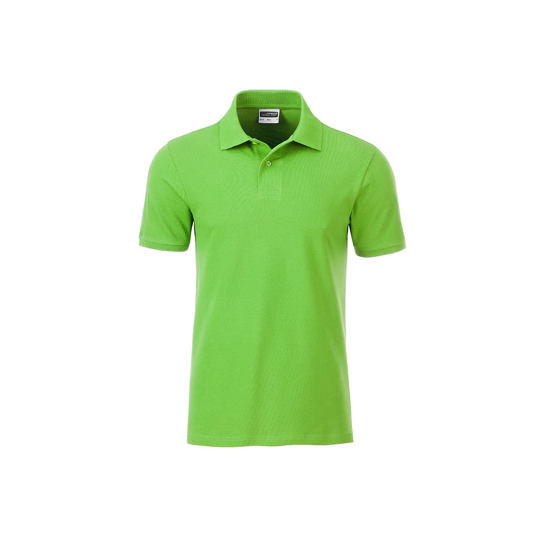 Koszulki Polo - Męska koszulka polo Basic - 8110 - Lime Green - RAVEN - koszulki reklamowe z nadrukiem, odzież reklamowa i gastronomiczna