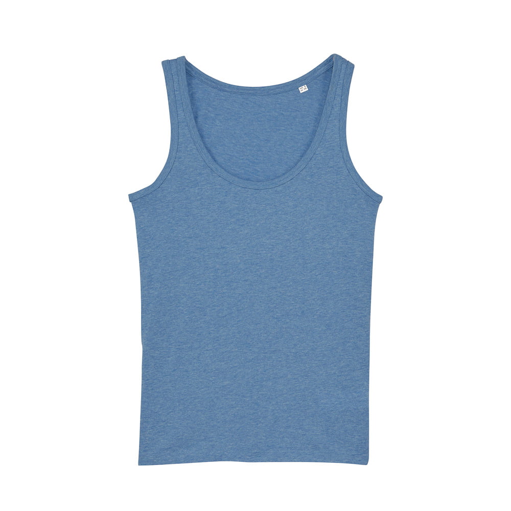 Koszulki T-Shirt - Damski Tank Top Stella Dreamer - STTW013 - Mid Heather Blue - RAVEN - koszulki reklamowe z nadrukiem, odzież reklamowa i gastronomiczna