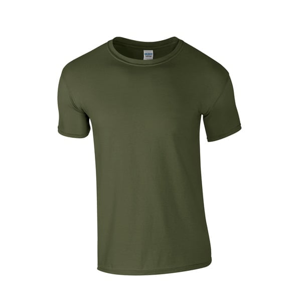 Koszulki T-Shirt - Męska koszulka Softstyle® - Gildan 64000 - Military Green - RAVEN - koszulki reklamowe z nadrukiem, odzież reklamowa i gastronomiczna