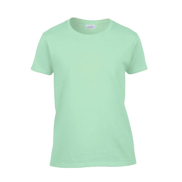 Koszulki T-Shirt - Damska koszulka Heavy Cotton™ - Gildan 5000L - Mint Green - RAVEN - koszulki reklamowe z nadrukiem, odzież reklamowa i gastronomiczna