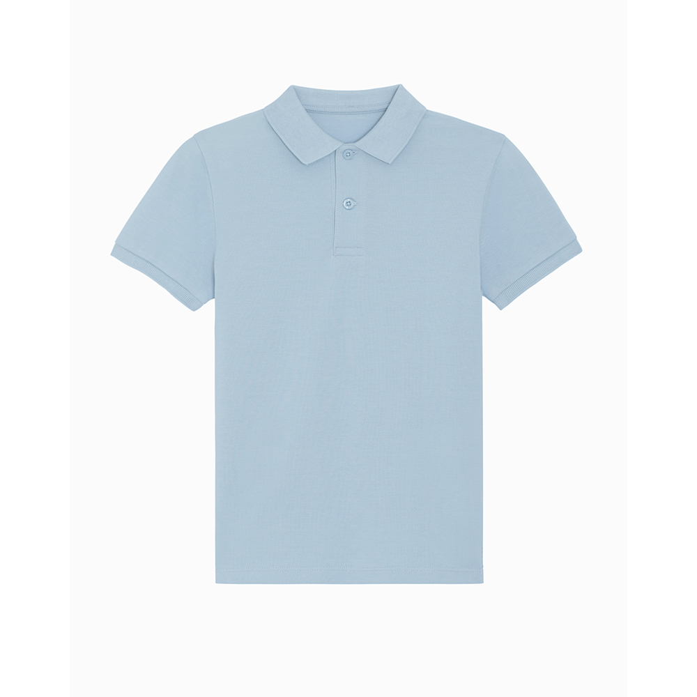 Odzież dziecięca - Polo shirt Mini Sprinter - STPK908 - Sky Blue - RAVEN - koszulki reklamowe z nadrukiem, odzież reklamowa i gastronomiczna