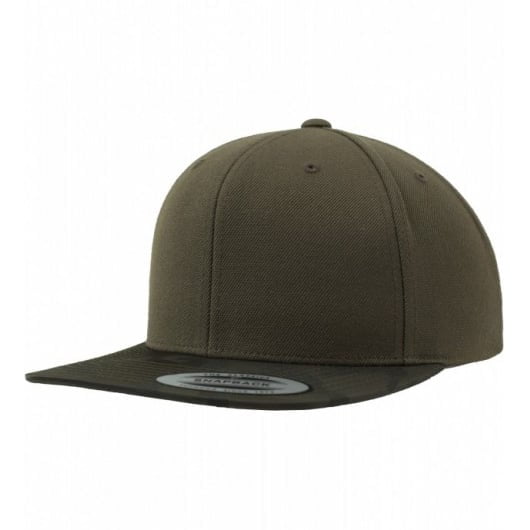 khaki snapback kamuflaż flexfit