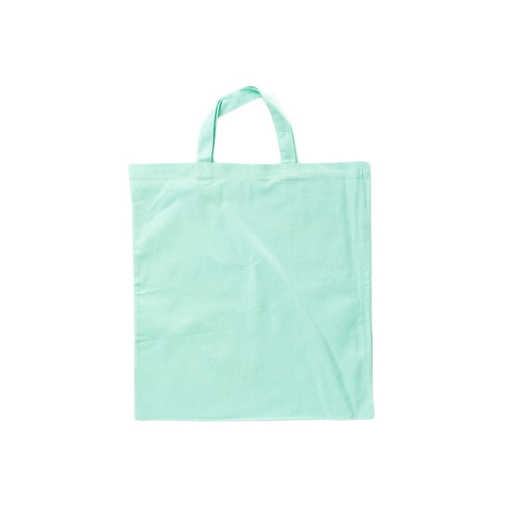 Torby i plecaki - Cotton bag, short handles - XT002 - Mint Blue - RAVEN - koszulki reklamowe z nadrukiem, odzież reklamowa i gastronomiczna