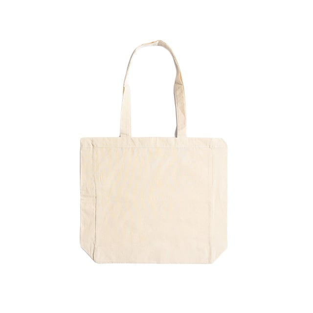 Torby i plecaki - Cotton bag with sidefold, long handles - XT95 - Natural - RAVEN - koszulki reklamowe z nadrukiem, odzież reklamowa i gastronomiczna