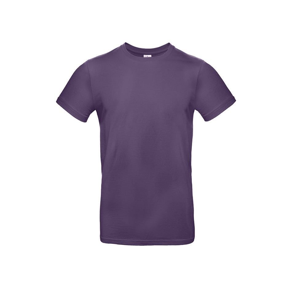 Koszulki T-Shirt - Męska koszulka #E190 - B&C TU03T - Radiant Purple - RAVEN - koszulki reklamowe z nadrukiem, odzież reklamowa i gastronomiczna