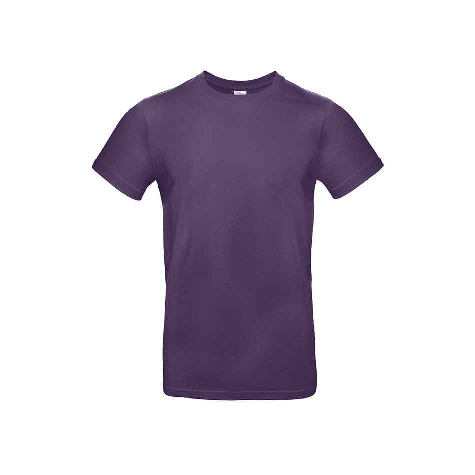 Koszulki T-Shirt - Męska koszulka #E190 - B&C TU03T - Urban Purple - RAVEN - koszulki reklamowe z nadrukiem, odzież reklamowa i gastronomiczna