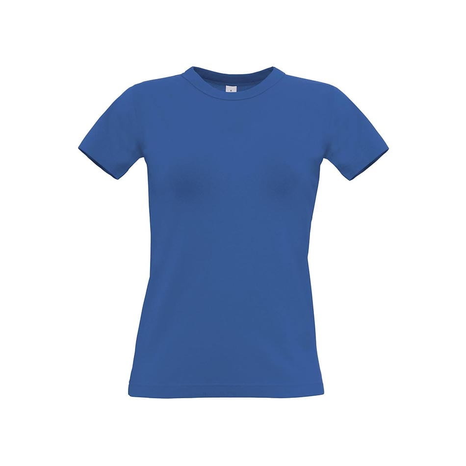 Koszulki T-Shirt - Damska koszulka Exact 190 - B&C TW040 - Royal Blue - RAVEN - koszulki reklamowe z nadrukiem, odzież reklamowa i gastronomiczna