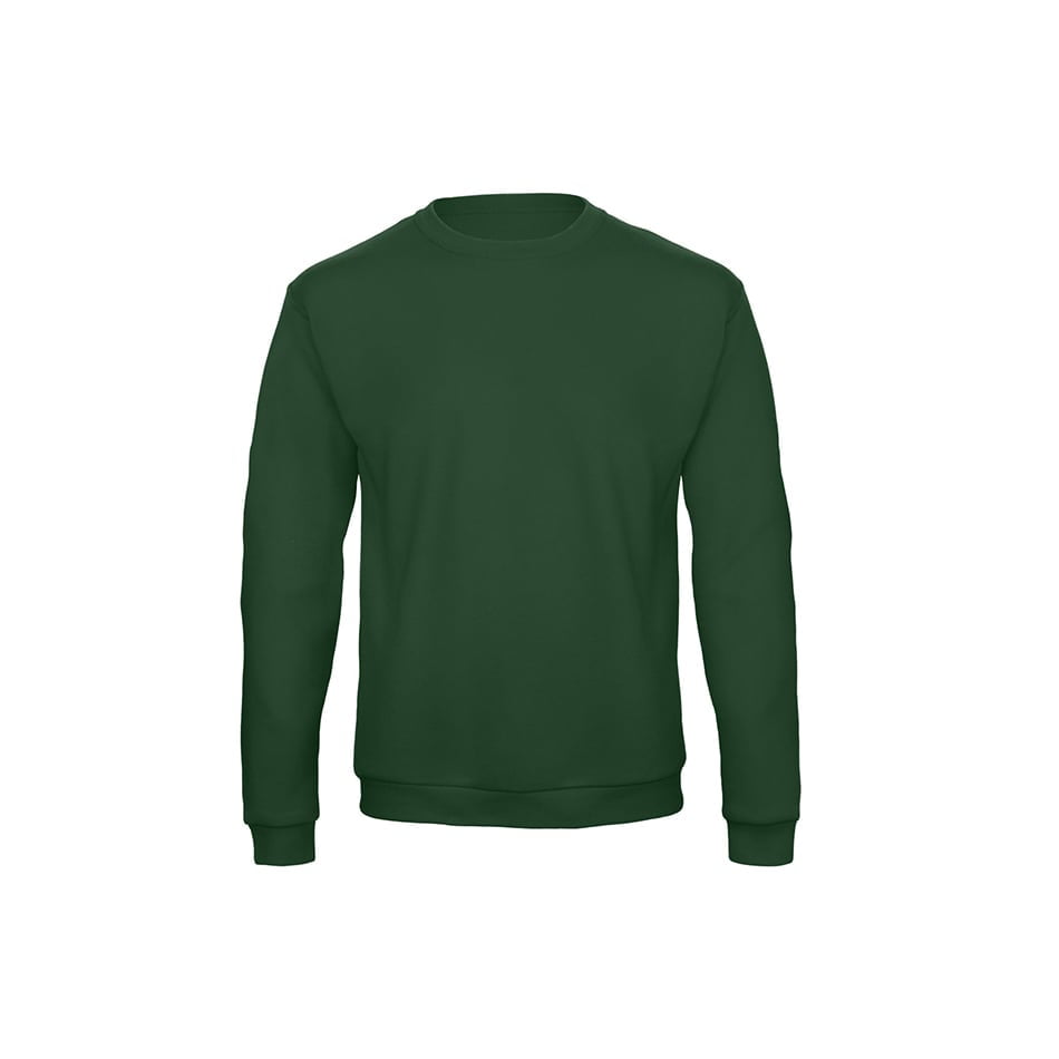 Bluzy - Bluza Crewneck ID.202 - B&C WUI23 - Bottle Green - RAVEN - koszulki reklamowe z nadrukiem, odzież reklamowa i gastronomiczna