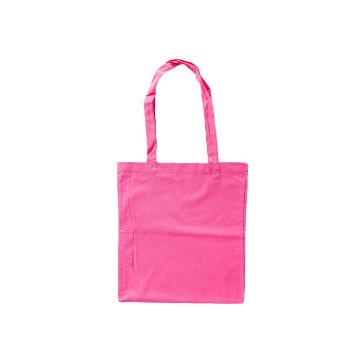 Torby i plecaki - Cotton bag, long handles - XT003 - Pink - RAVEN - koszulki reklamowe z nadrukiem, odzież reklamowa i gastronomiczna