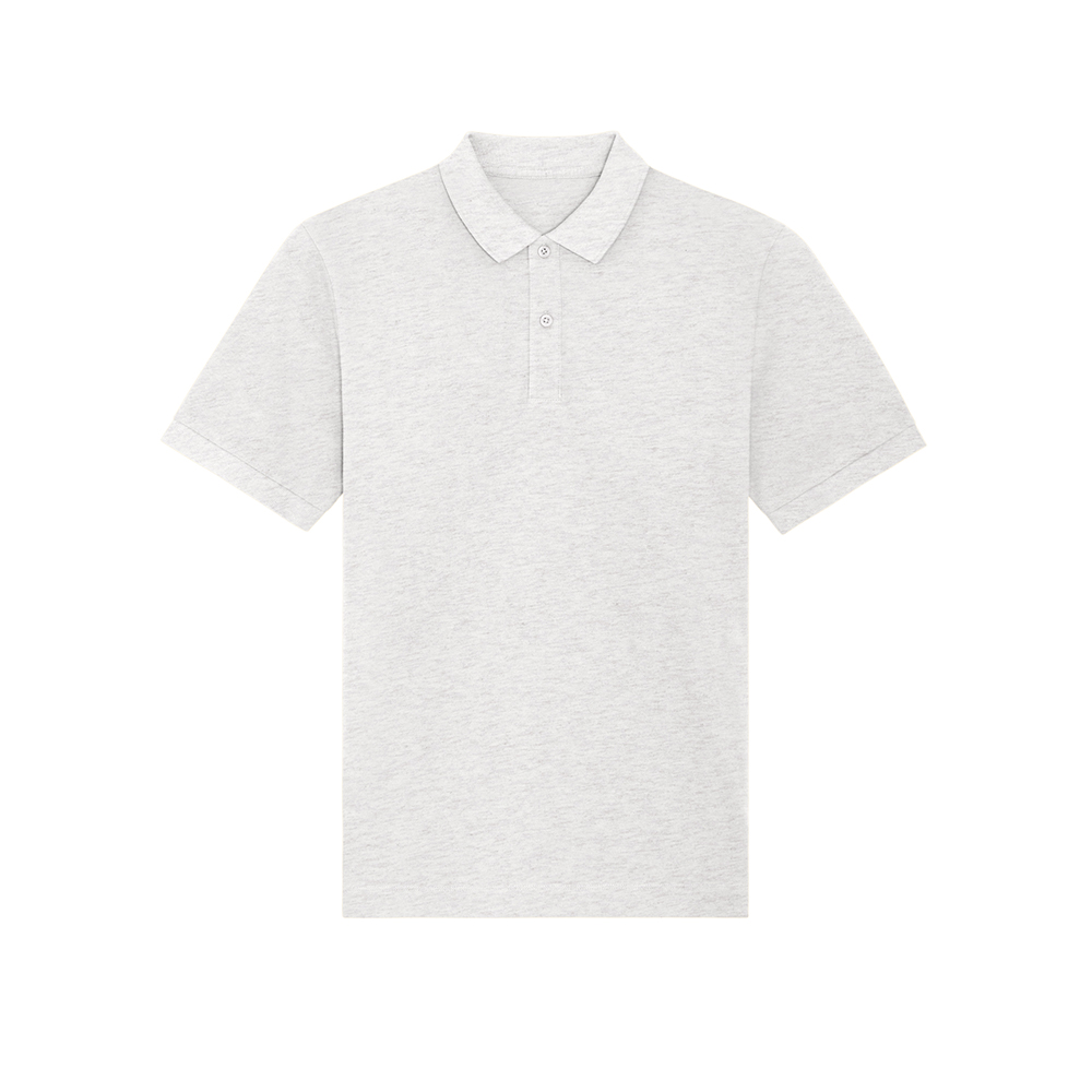 Koszulki Polo - Koszulka polo unisex Prepster - STPU331 - Cream Heather Grey - RAVEN - koszulki reklamowe z nadrukiem, odzież reklamowa i gastronomiczna