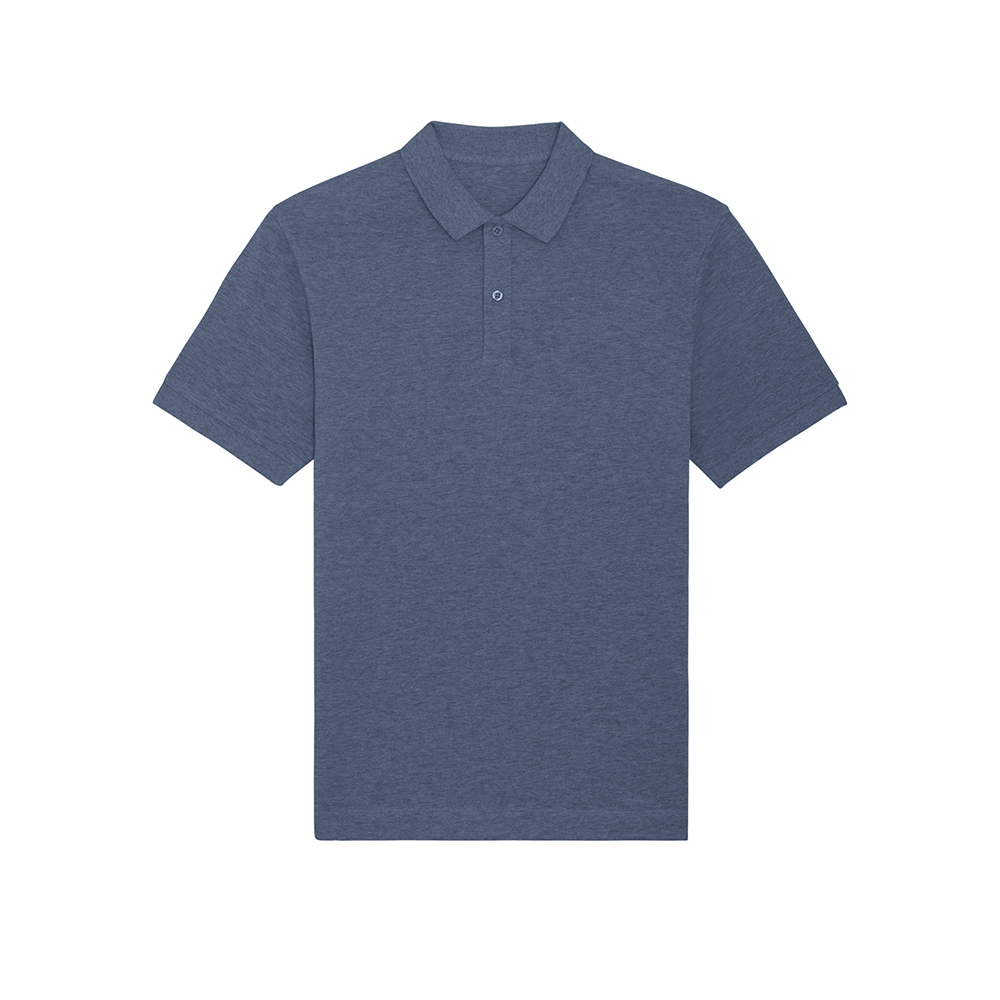 Koszulki Polo - Koszulka polo unisex Prepster - STPU331 - Dark Heather Blue - RAVEN - koszulki reklamowe z nadrukiem, odzież reklamowa i gastronomiczna