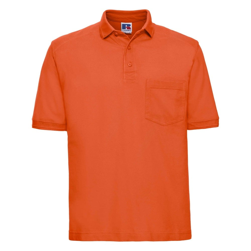 Koszulki Polo - Koszulka robocza Workwear - R-011M-0 - Orange - RAVEN - koszulki reklamowe z nadrukiem, odzież reklamowa i gastronomiczna