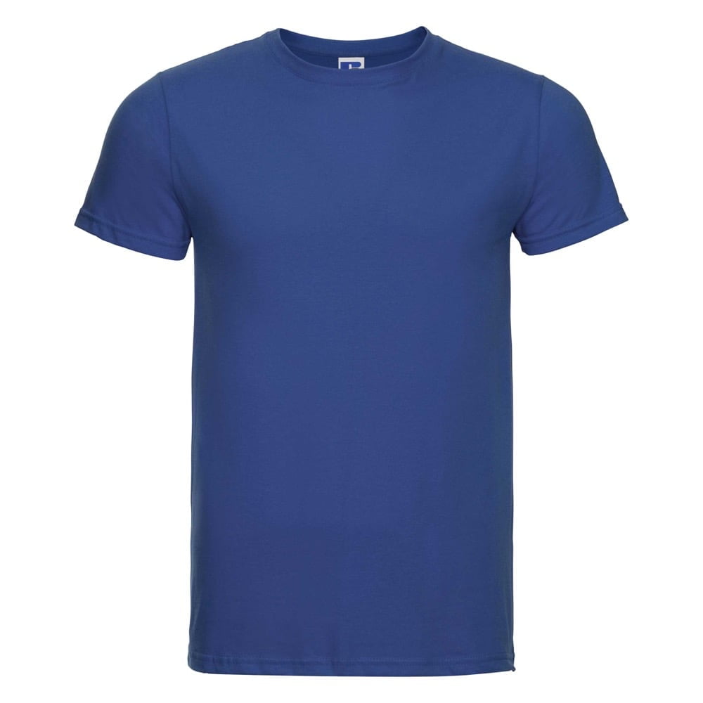 Koszulki T-Shirt - Męska koszulka Slim Fit - Russell R-155M-0 - Bright Royal - RAVEN - koszulki reklamowe z nadrukiem, odzież reklamowa i gastronomiczna