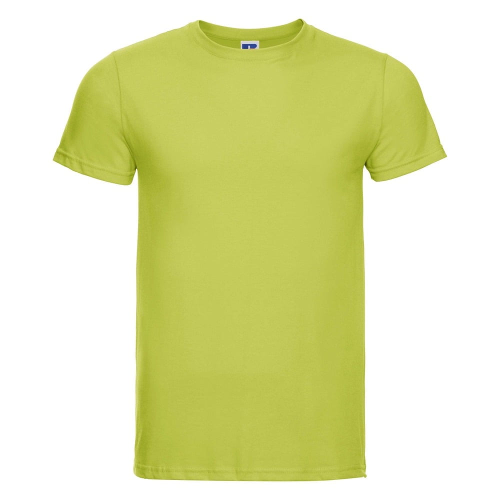 Koszulki T-Shirt - Męska koszulka Slim Fit - Russell R-155M-0 - Lime - RAVEN - koszulki reklamowe z nadrukiem, odzież reklamowa i gastronomiczna