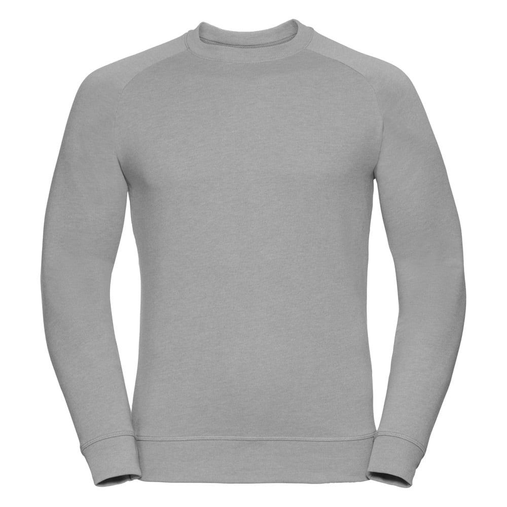 Bluzy - Męska bluza Crewneck HD - Russell R-280M-0 - Silver Marl - RAVEN - koszulki reklamowe z nadrukiem, odzież reklamowa i gastronomiczna