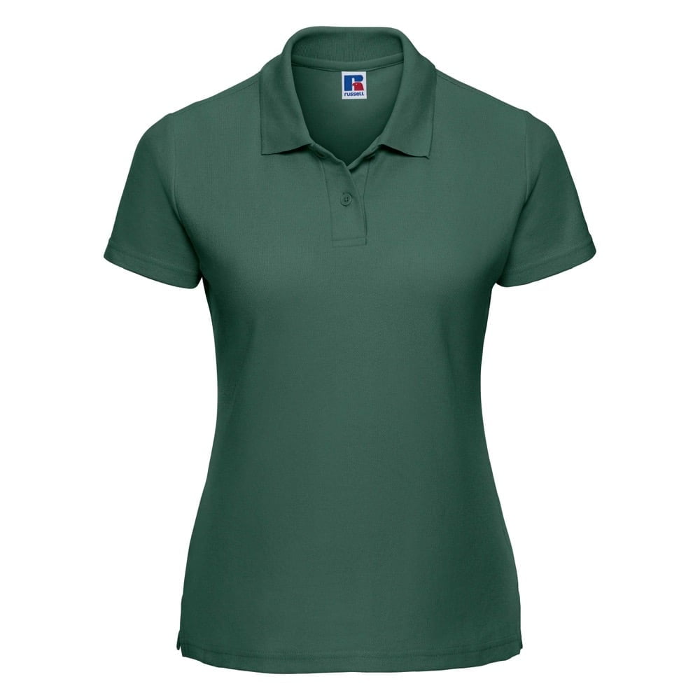 Koszulki Polo - Damska koszulka polo Polycotton - R-539F-0 - Bottle Green - RAVEN - koszulki reklamowe z nadrukiem, odzież reklamowa i gastronomiczna