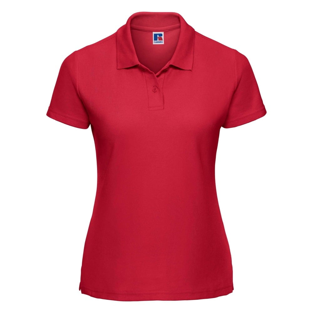 Koszulki Polo - Damska koszulka polo Polycotton - R-539F-0 - Classic Red - RAVEN - koszulki reklamowe z nadrukiem, odzież reklamowa i gastronomiczna