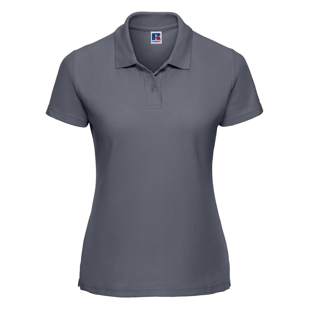 Koszulki Polo - Damska koszulka polo Polycotton - R-539F-0 - Convoy Grey - RAVEN - koszulki reklamowe z nadrukiem, odzież reklamowa i gastronomiczna