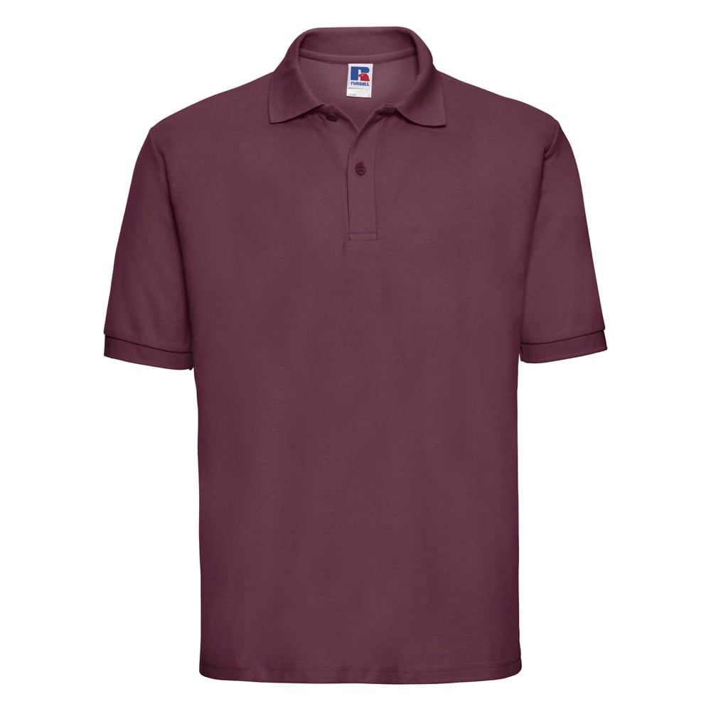 Koszulki Polo - Męska koszulka polo PolyCotton - R-539M-0 - Burgundy - RAVEN - koszulki reklamowe z nadrukiem, odzież reklamowa i gastronomiczna