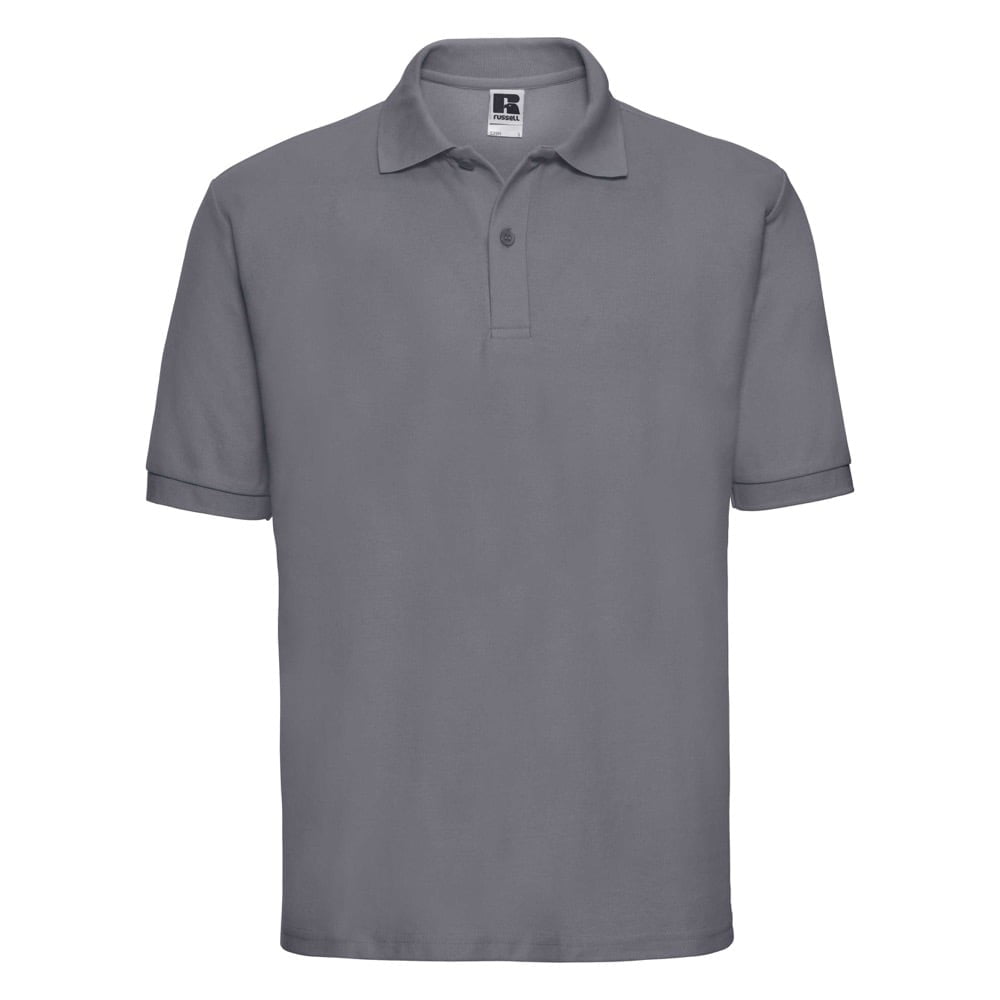 Koszulki Polo - Męska koszulka polo PolyCotton - R-539M-0 - Convoy Grey  - RAVEN - koszulki reklamowe z nadrukiem, odzież reklamowa i gastronomiczna