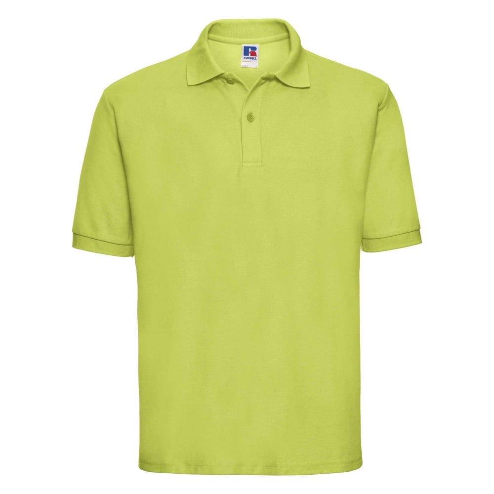 Koszulki Polo - Męska koszulka polo PolyCotton - R-539M-0 - Lime - RAVEN - koszulki reklamowe z nadrukiem, odzież reklamowa i gastronomiczna