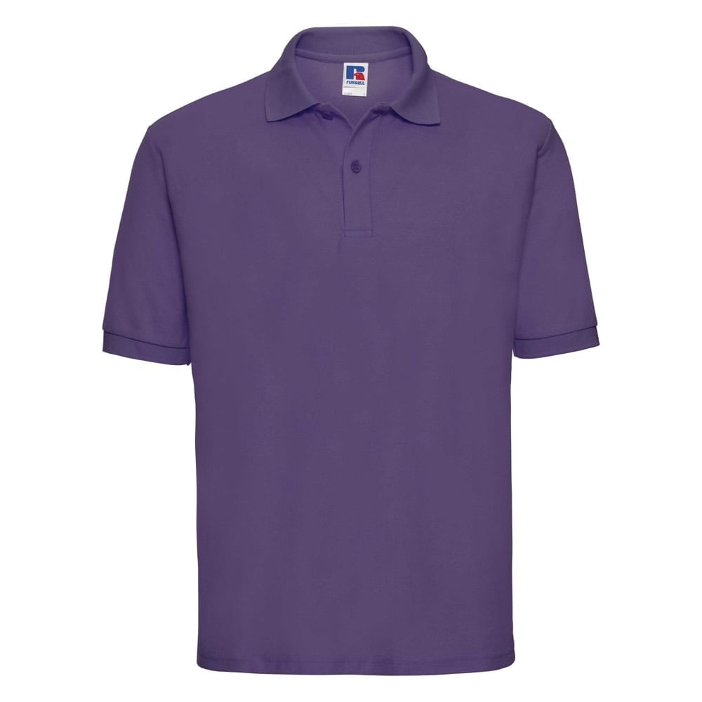 Koszulki Polo - Męska koszulka polo PolyCotton - R-539M-0 - Purple - RAVEN - koszulki reklamowe z nadrukiem, odzież reklamowa i gastronomiczna