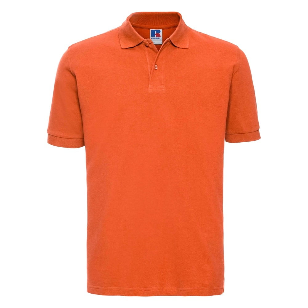 Koszulki Polo - Męska koszulka polo Classic - R-569M-0 - Orange - RAVEN - koszulki reklamowe z nadrukiem, odzież reklamowa i gastronomiczna