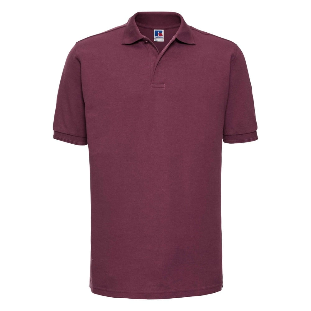 Koszulki Polo - Koszulka polo Polycotton Hardwearing - R-599M-0 - Burgundy - RAVEN - koszulki reklamowe z nadrukiem, odzież reklamowa i gastronomiczna