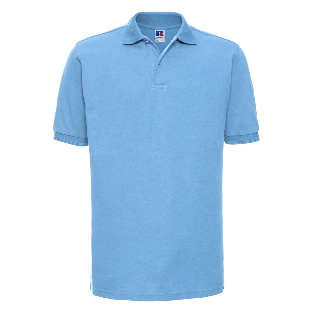 Koszulki Polo - Koszulka polo Polycotton Hardwearing - R-599M-0 - Sky Blue - RAVEN - koszulki reklamowe z nadrukiem, odzież reklamowa i gastronomiczna