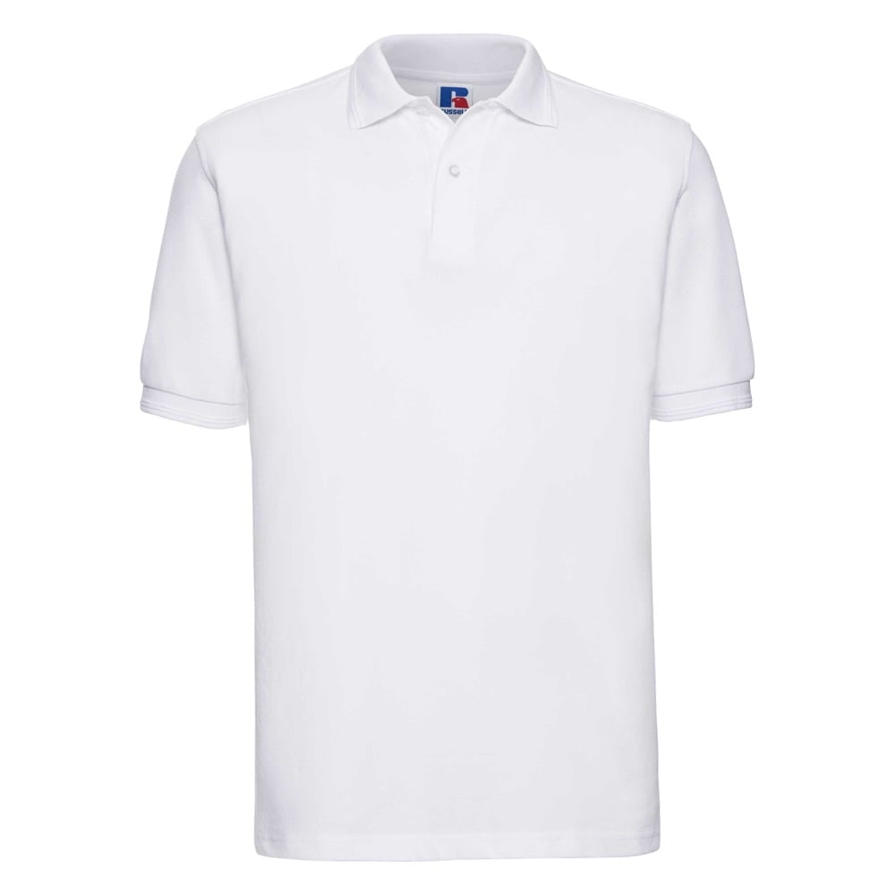 Koszulki Polo - Koszulka polo Polycotton Hardwearing - R-599M-0 - White - RAVEN - koszulki reklamowe z nadrukiem, odzież reklamowa i gastronomiczna