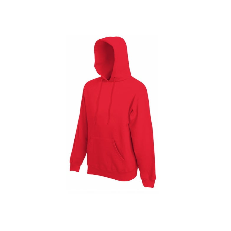 Bluzy - Bluza Premium Hooded - Fruit of the Loom 62-152-0 - Red - RAVEN - koszulki reklamowe z nadrukiem, odzież reklamowa i gastronomiczna