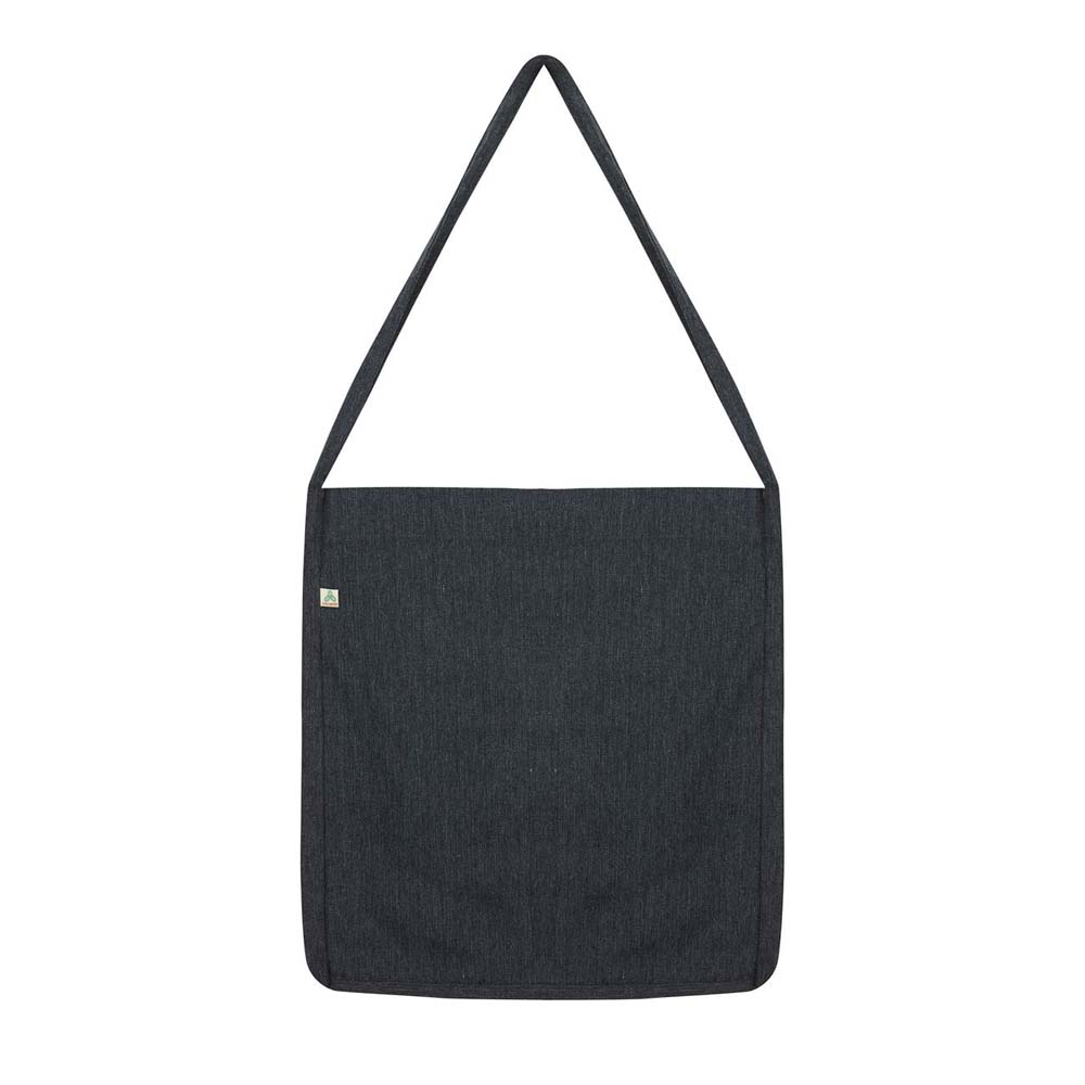 Torby i plecaki - Torba Tote sling bag SA61 - MBL - Melange Black - RAVEN - koszulki reklamowe z nadrukiem, odzież reklamowa i gastronomiczna