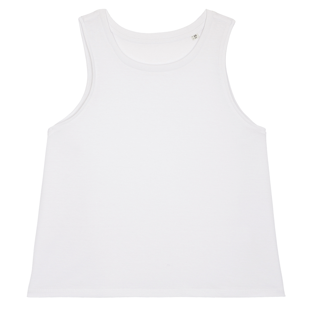 Koszulki T-Shirt - Damski tank top Stella Dancer - STTW038 - White - RAVEN - koszulki reklamowe z nadrukiem, odzież reklamowa i gastronomiczna