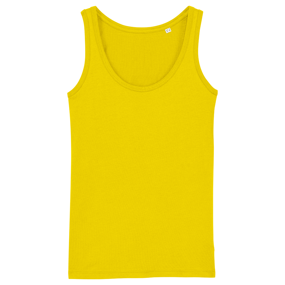 Koszulki T-Shirt - Damski Tank Top Stella Dreamer - STTW013 - Golden Yellow - RAVEN - koszulki reklamowe z nadrukiem, odzież reklamowa i gastronomiczna