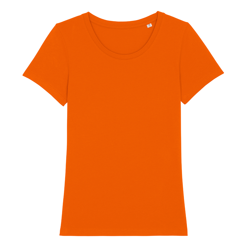 Koszulki T-Shirt - Damski T-shirt Stella Expresser - STTW032 - Bright Orange - RAVEN - koszulki reklamowe z nadrukiem, odzież reklamowa i gastronomiczna