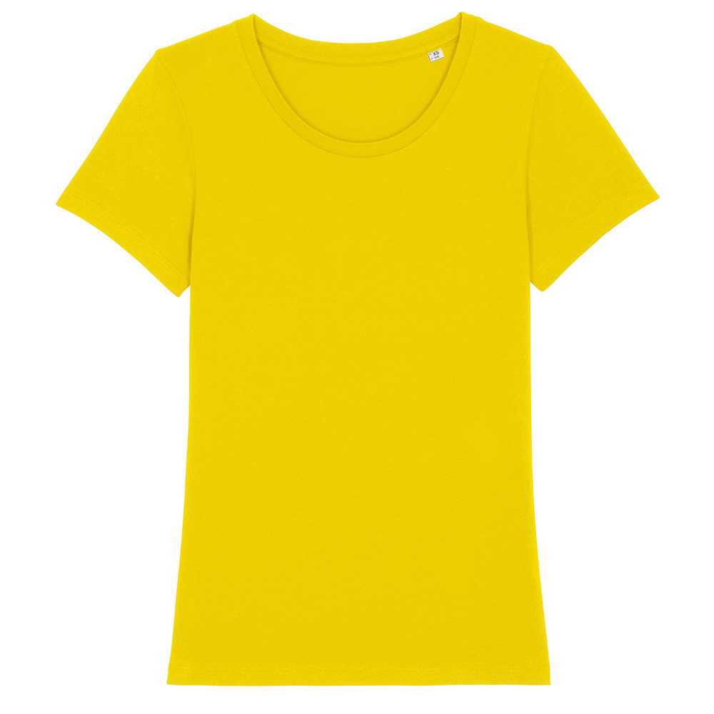 Koszulki T-Shirt - Damski T-shirt Stella Expresser - STTW032 - Golden Yellow - RAVEN - koszulki reklamowe z nadrukiem, odzież reklamowa i gastronomiczna