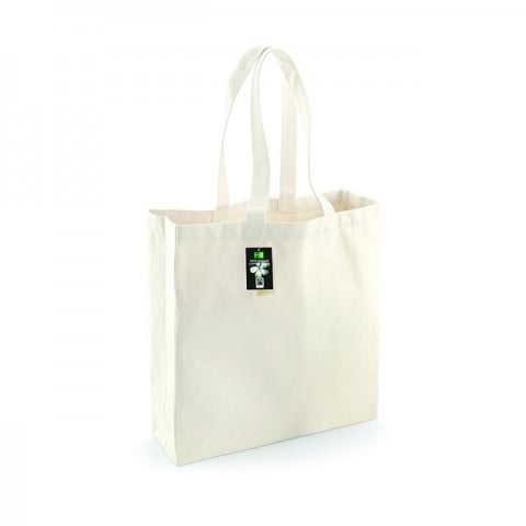 Torby i plecaki - Fairtrade Cotton Classic Shopper - W623 - Natural - RAVEN - koszulki reklamowe z nadrukiem, odzież reklamowa i gastronomiczna