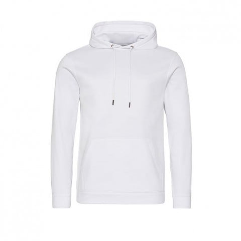 Bluzy - Bluza z kapturem Sport Polyester - Just Hoods JH006 - White - RAVEN - koszulki reklamowe z nadrukiem, odzież reklamowa i gastronomiczna