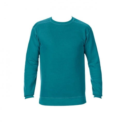 Bluzy - Bluza Crewneck Comfort Colors 1566 - Comfort Colors 1566 - Topaz Blue - RAVEN - koszulki reklamowe z nadrukiem, odzież reklamowa i gastronomiczna