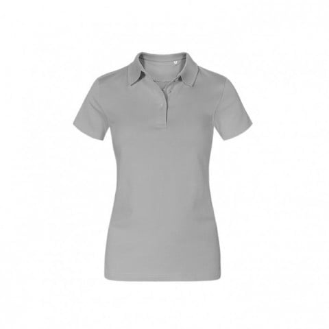 Koszulki Polo - Damska koszulka polo Jersey - 4025 - New Light Grey (Solid) - RAVEN - koszulki reklamowe z nadrukiem, odzież reklamowa i gastronomiczna